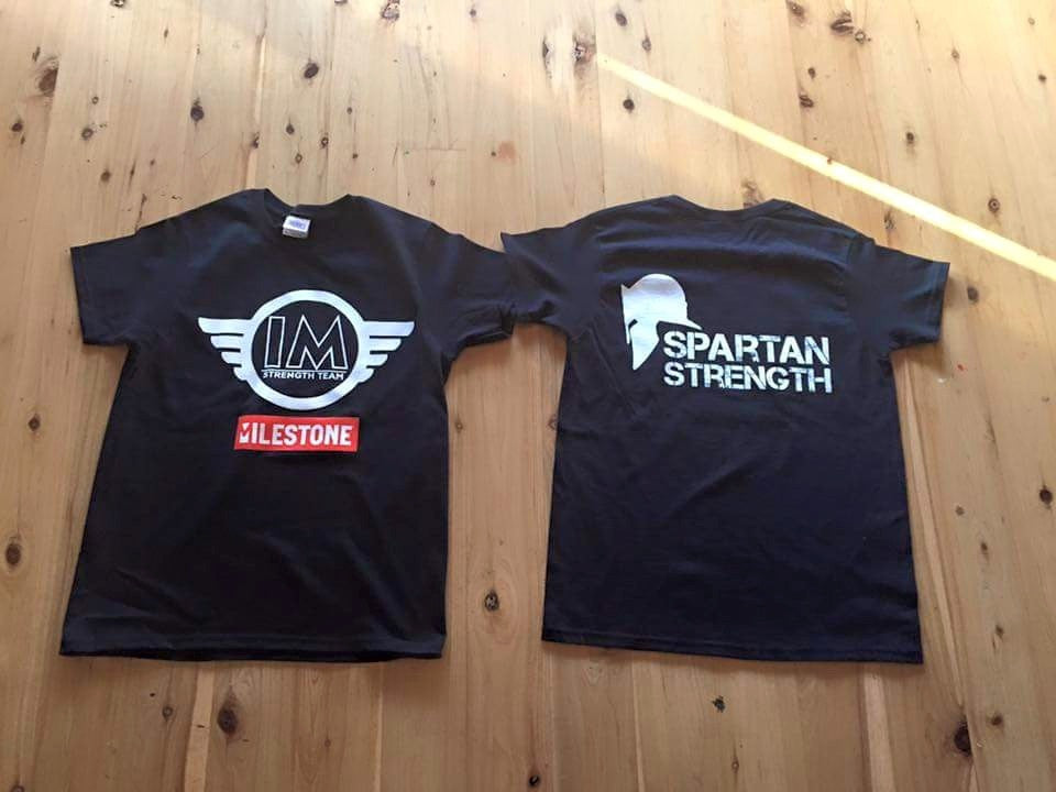 Milestone X Impact Strength Team T-shirt